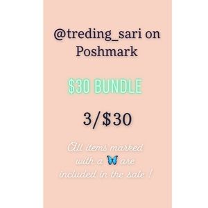 Bundle items marked with a 🦋& I’ll send an offer!